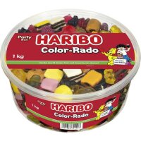 HARIBO Color-Rado Fruchtgummi 1,0 kg