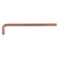 BRONZEplus Innensechskant-Winkelstiftschlüssel lang 6 mm