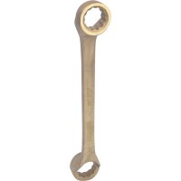 BRONZEplus Doppel-Ringschlüssel gekröpft 24x27 mm