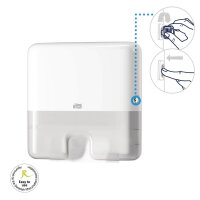 Handtuchspender Xpress®Mini H2, weiß TORK 552100 2