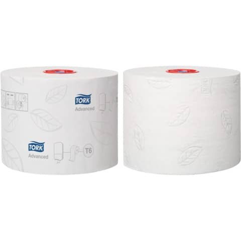 Toilettenpapier Midi für T6 System - weich, 2-lagig, 27 Rollen à 100 m