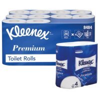Kleenex® Toilettenpapier Premium 4-lagig 24 Rollen