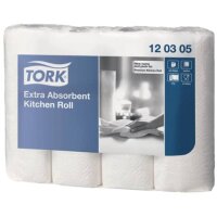 TORK Küchenrollen Premium 3-lagig, 4 Rollen