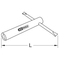 BRONZEplus 3-kant-Steckschlüssel M6