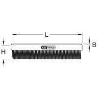 BRONZEplus Handbürste 245x60x50 mm