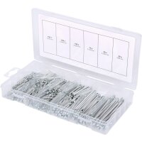 Sortiment Splinte, 1,6x25,4mm-4,0x63,5mm, 555-tlg