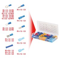 Sortiment Quetschverbinder, 360-tlg