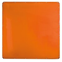 Schweißerschutzplane, orange