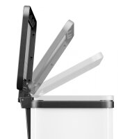 Hailo Öko trio Plus L Mülleimer 27,0 l weiß,
