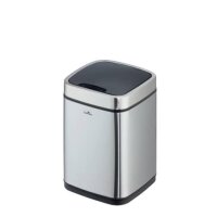 DURABLE No Touch Mülleimer 6,0 l edelsta