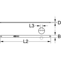 HSS-Bi-Co 8 Metallhochleistungs-Sägeblatt, Zahnabstand 1,4mm