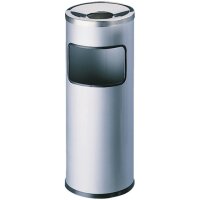 DURABLE Standaschenbecher silbermetallic, 1 S