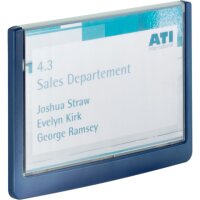 DURABLE T&uuml;rschild CLICK SIGN Kunststoff blau...