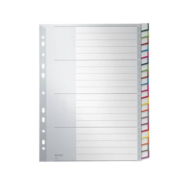 1278 Register - PP, blanko, A4, 20 Blatt, grau