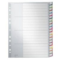 1278 Register - PP, blanko, A4, 20 Blatt, grau