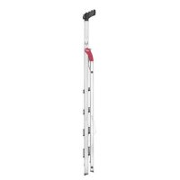 Hailo Stehleiter einseitig L60 StandardLine silber 5...