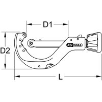 Automatik-Rohrabschneider für Kupferrohre, 15-80mm