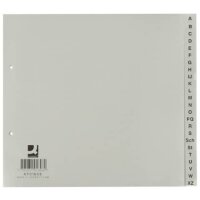 Register - A - Z, PP, ohne Index, A4, 21 cm hoch, 24...