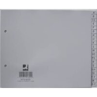 Register - A - Z, PP, ohne Index, für A4 18 cm hoch,...