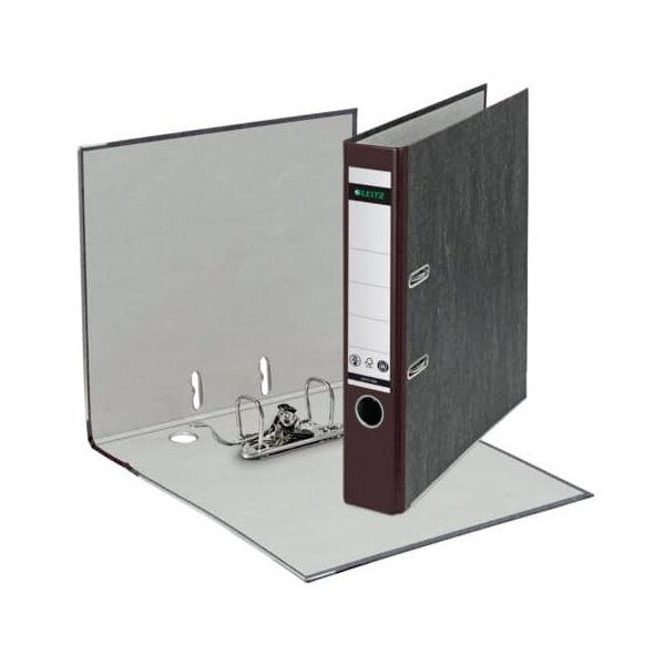 1050 Ordner A4 Wolkenmarmor, 52 mm, braun