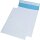 Faltentaschen - B4, fadenverstärkt, ohne Fenster, 40 mm-Falte, Klotzboden, haftklebend, 125 g/qm, weiß, 100 Stück