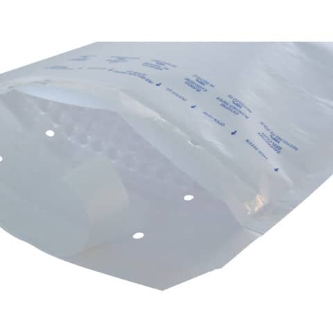 Luftpolstertaschen Nr. 4 mit Fenster, 180x265 mm, weiß, 100 Stück