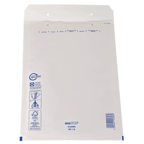 Luftpolstertaschen Nr. 7, 230x340 mm, weiß, 100 Stück