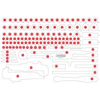 Leere Schaumstoffeinlage zu 811.1137