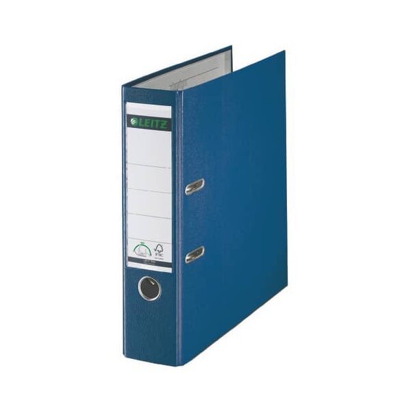 1010 Ordner Plastik - A4, 80 mm, blau