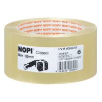 NOPI Packband Classic transparent 50,0 mm x 66,0 m 1 Rolle