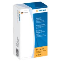 4329 Frankier-Etiketten - doppelt, 163x45 mm, 500 Stück