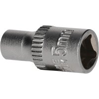 1/4" Sechskant-Stecknuss, 5 mm