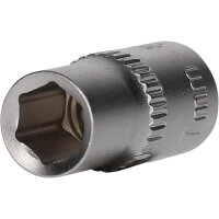 1/4" Sechskant-Stecknuss, 7 mm