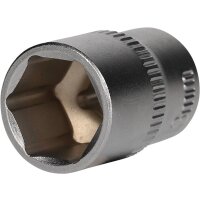 1/4" Sechskant-Stecknuss, 13 mm
