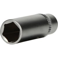 1/4" Sechskant-Stecknuss, lange Ausführung, 11 mm