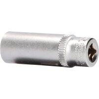 1/4" Sechskant-Stecknuss, lange Ausführung, 12 mm