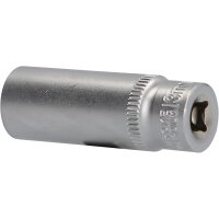 1/4" Sechskant-Stecknuss, lange Ausführung, 13 mm