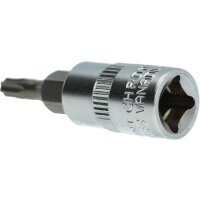 1/4" Torx-Bit-Stecknuss, mit Stirnlochbohrung, TB15