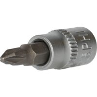 1/4" PH Kreuzschlitz Bit-Stecknuss, PH1
