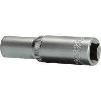 3/8" Sechskant-Stecknuss, lange Ausführung, 9 mm