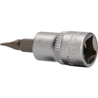 3/8" Schlitz Bit-Stecknuss, 0,8 x 5,5 mm