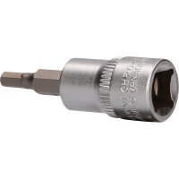3/8" Innensechskant Bit-Stecknuss, 4 mm