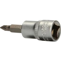 3/8" PZ Kreuzschlitz Bit-Stecknuss, PZ1
