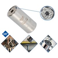 3/8" Universal-Stecknuss, 7 - 19 mm