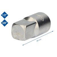 3/8" Adapter auf 1/2"