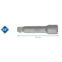 3/8" Verlängerung, 75 mm
