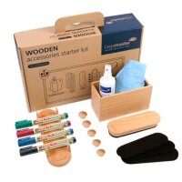 Legamaster Moderationszubeh&ouml;r WOODEN 17 Teile
