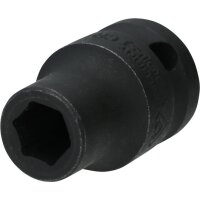 1/2" Kraft-Stecknuss Sechskant 10 mm, kurz