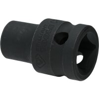 1/2" Kraft-Stecknuss Sechskant 10 mm, kurz