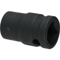 1/2" Kraft-Stecknuss Sechskant 13 mm, kurz